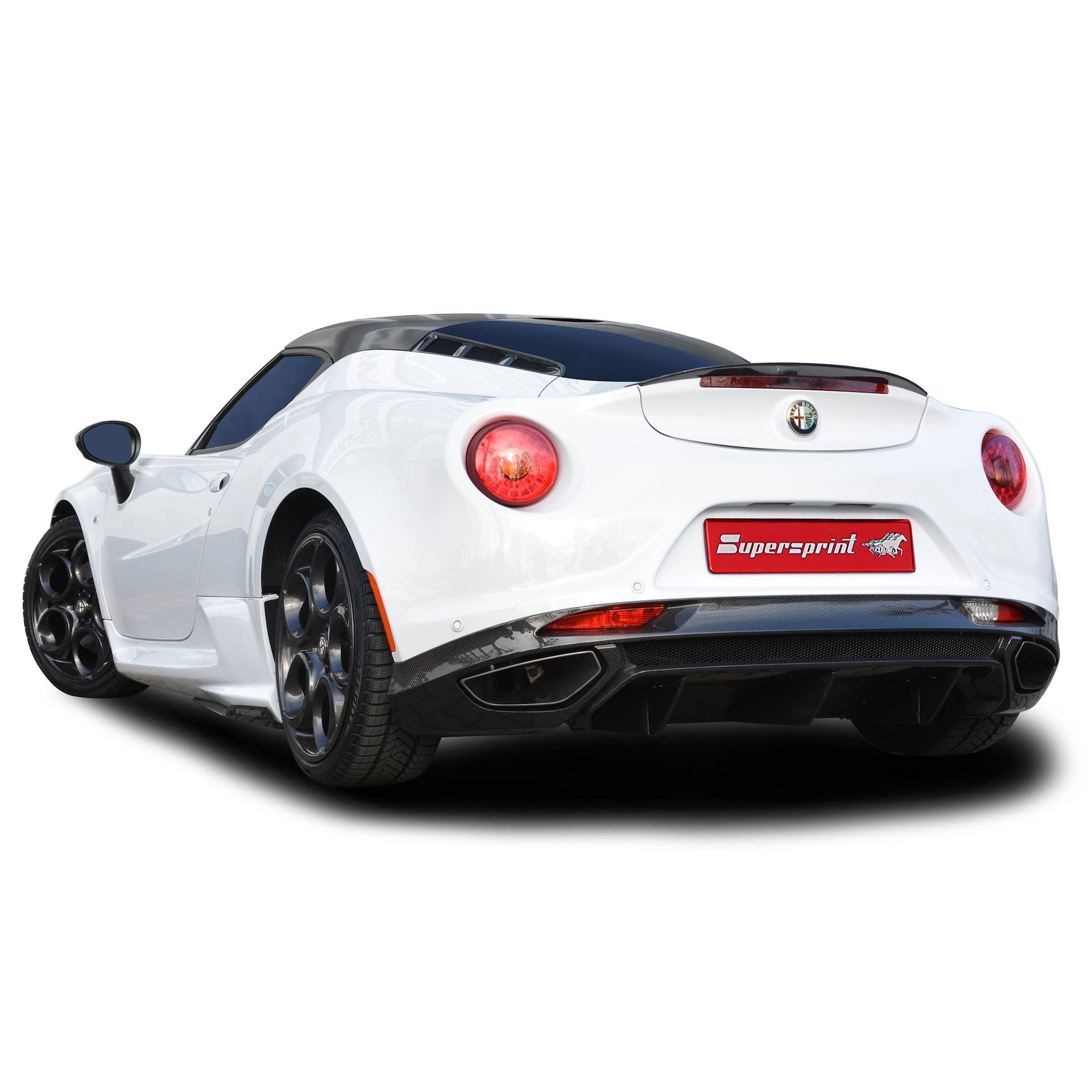 Impianto di scarico Supersprint per ALFA ROMEO 4C 1750 TBi (241 Hp)